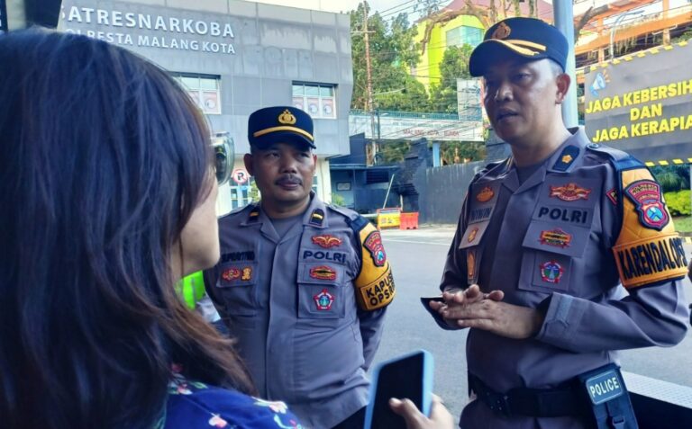 Polresta Malang Kota Siagakan 500 Personel Layanan Pengamankan Ibadah Jumat Agung