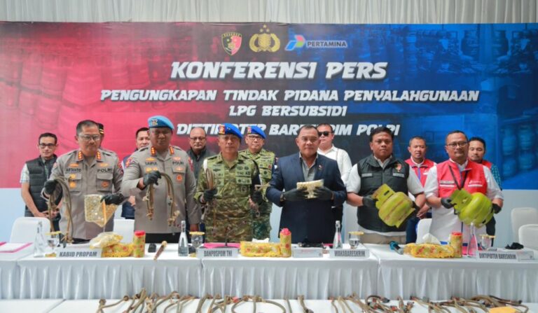 Bareskrim Polri Ungkap Penyalahgunaan LPG Subsidi di Klaten, 2 Tersangka Diamankan
