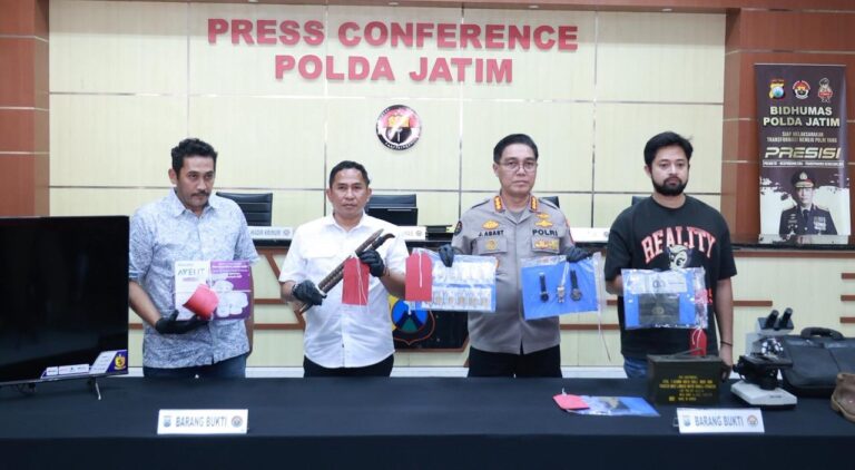 Polda Jatim Bongkar Komplotan Curat Lintas Provinsi, Beraksi di 13 TKP