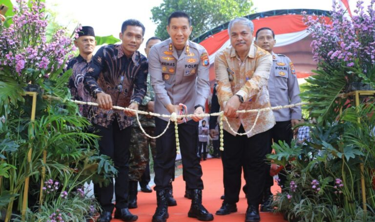 Polres Madiun Resmikan Jembatan Merah Putih Presisi, Akses Warga Kini Lebih Aman