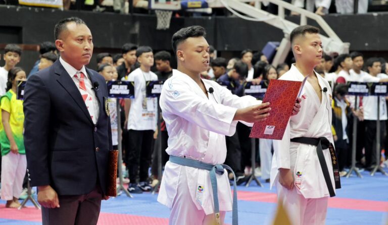Hari Bhayangkara ke-80, Polda Jatim Buka Kejuaraan Karate Kapolda Cup 2026 Momentum Lahirkan Atlet Berprestasi