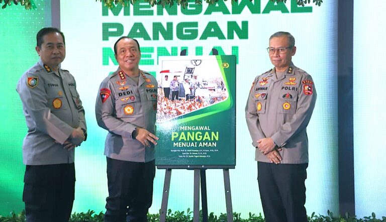 Ketahanan Pangan Jadi Isu Strategis Nasional, Wakapolri Luncurkan Buku ke-42 “Mengawal Pangan Menuai Aman”
