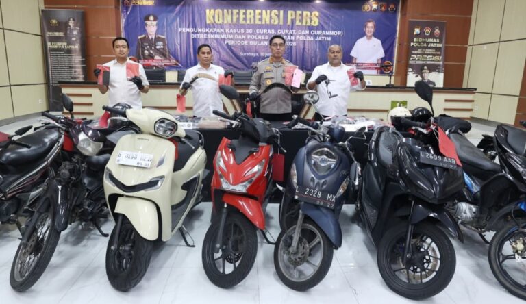 Polda Jatim Ungkap 195 Kasus 3C Selama Juni 2026, Amankan 222 Tersangka untuk Jaga Keamanan Masyarakat