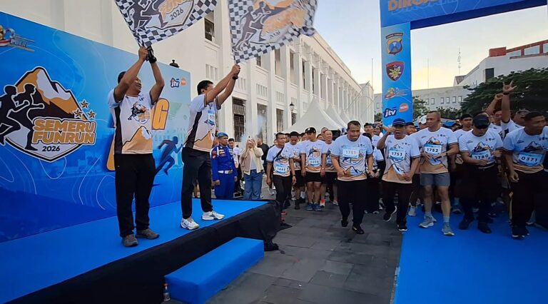 Polda Jatim Gelar Semeru Fun Run 2026 di Kota Lama Surabaya, Ribuan Peserta Meriahkan Hari Bhayangkara ke-80