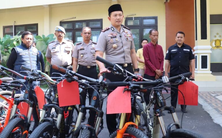 Tim URC Polres Magetan Amankan Komplotan Pencurian Sepeda Lintas Wilayah