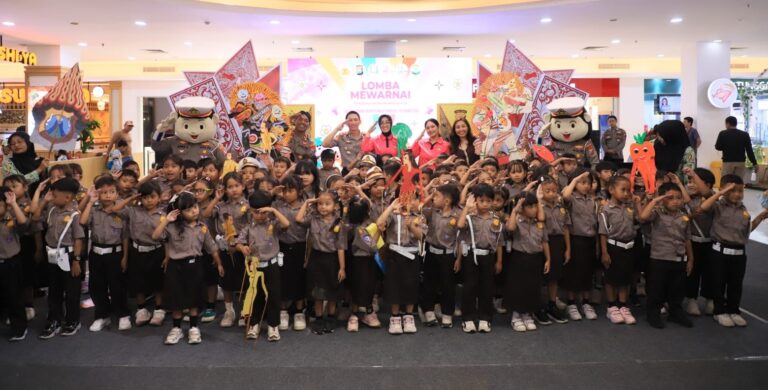 Polres Kediri Kota Gelar Wayang Karton Sarana Edukasi di HKGB ke-74 Tahun 2026