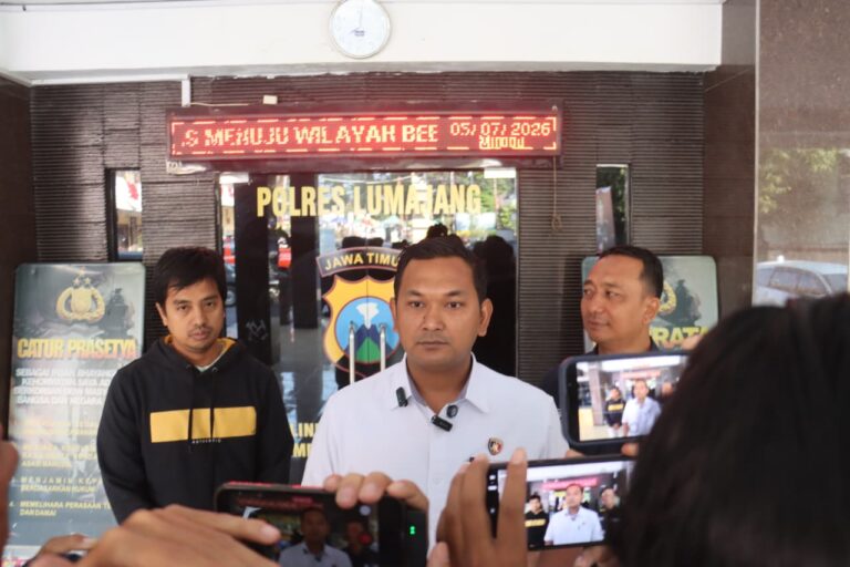 Kurang dari 24 Jam Polres Lumajang Ungkap Kasus Pembunuhan Gadis, Terduga Pelaku Diamankan