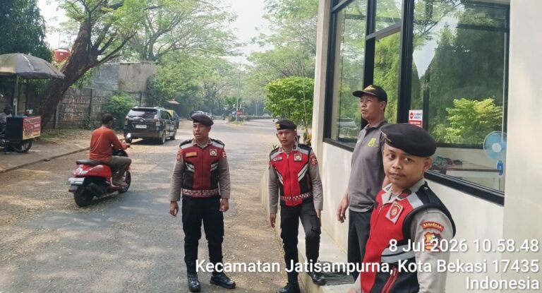 Jaga Kondusifitas Lingkungan, Ditsamapta Korsabhara Baharkam Polri Gelar Patroli Dialogis di Gunung Putri