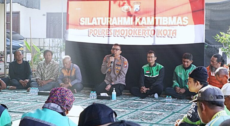 Polres Mojokerto Kota Gelar Silaturahmi Kamtibmas Perkuat Sinergi Bersama Masyarakat
