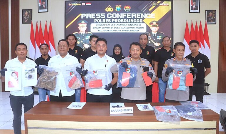 Polres Probolinggo Ungkap Misteri Penemuan Jenazah di Dalam Sumur, Dua Tersangka Diamankan