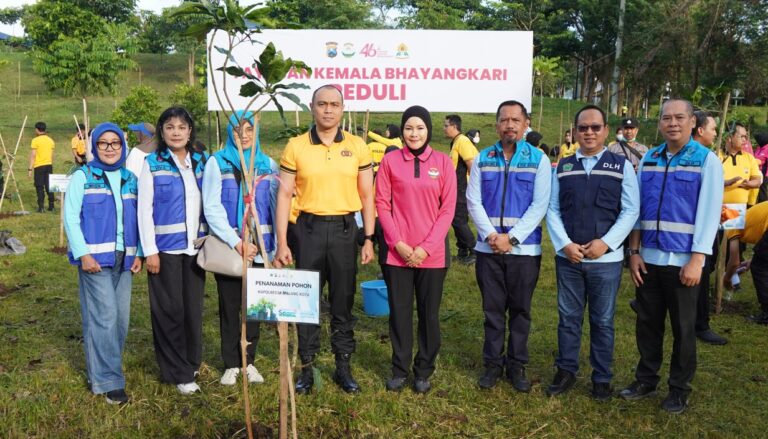 Polri Peduli Lingkungan: Jelang Hari Bhayangkara ke 80, Polresta Malang Kota Tanam 250 Pohon di TPA Supit Urang
