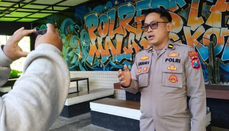 Polsek Sukun Amankan Pria Asal Pasuruan, Gagal Curi Motor Usai Ditangkap Warga
