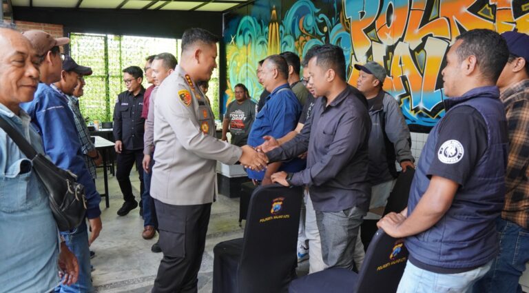Kapolresta Malang Kota Ajak Media dan Suporter Jaga Kamtibmas, Dorong Aremania-Bonek Rawat Kedamaian Sepak Bola
