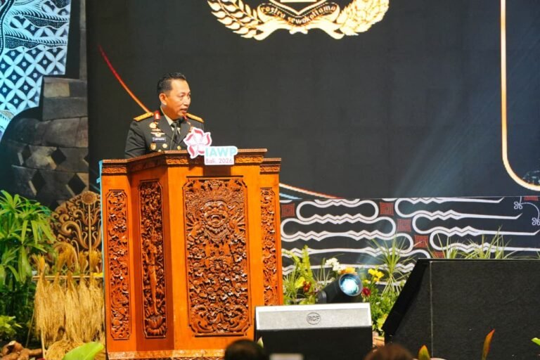 Indonesia Dua Kali Jadi Tuan Rumah IAWP, Kapolri: Sebuah Kehormatan
