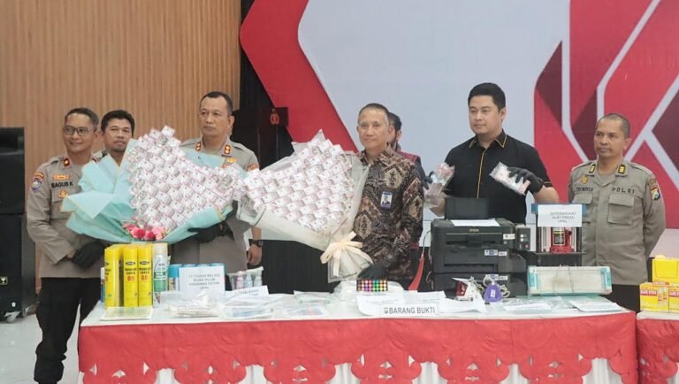 Polresta Sidoarjo Ungkap Jaringan Upal Lintas Provinsi Amankan 3 Tersangka