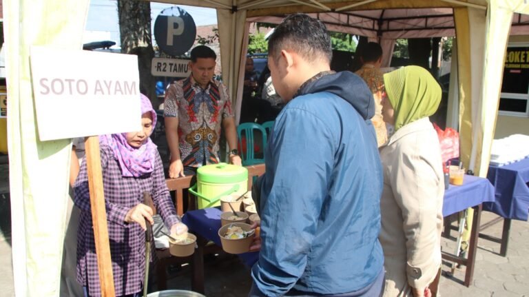 Polresta Malang Kota Gelar Sarapan Bersama dan Cek Kesehatan Gratis, Kali Ini kembali di Polsek Sukun