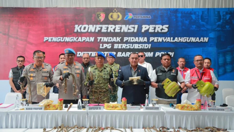 Bareskrim Polri Ungkap Penyalahgunaan LPG Subsidi di Klaten, 2 Tersangka Diamankan