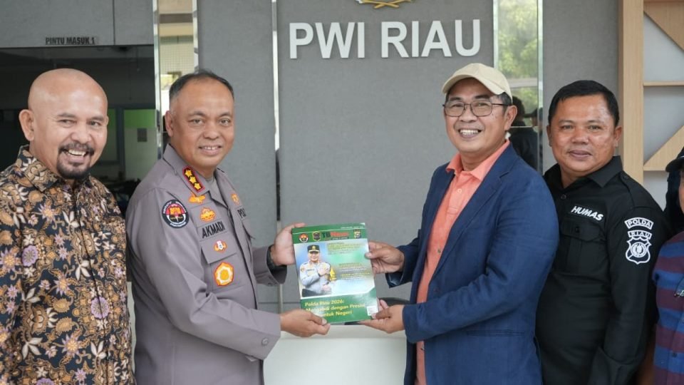 Bidhumas Polda Riau dan PWI RIAU jalin Sinergi, Dorong UKW untuk Tingkatkan Profesionalisme Wartawan