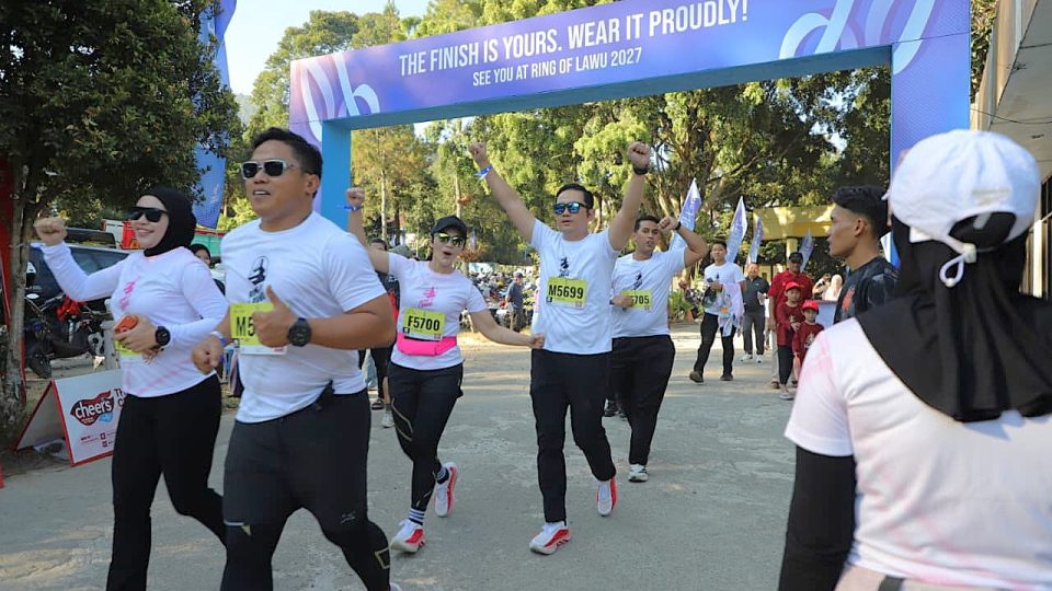 Dukung Pariwisata Polres Magetan Turut Ambil Bagian Trail Run Ring of Lawu 2026