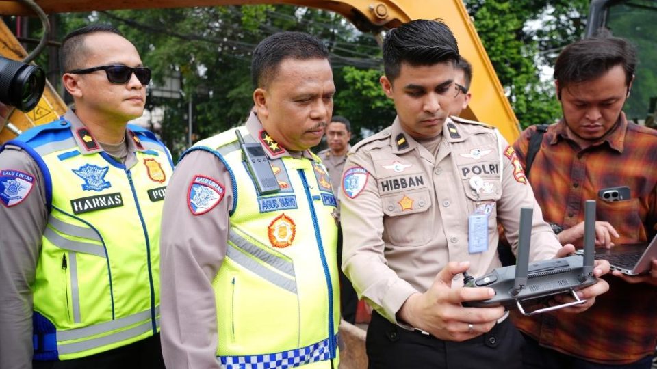ETLE Drone Pantau Pelanggaran Lalu Lintas dari Udara Tanpa Mengganggu Aktivitas Masyarakat