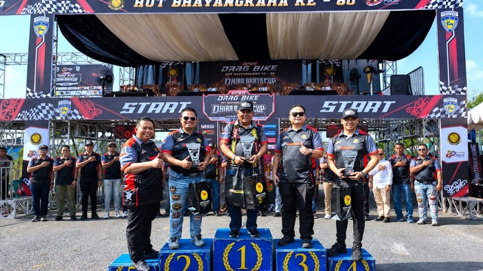 Gas di Sirkuit, Bukan di Jalan! Open Drag Bike Dhira Brata Cup Championship 2026 Resmi Dibuka di Samarinda dalam Rangka Hari Bhayangkara ke-80