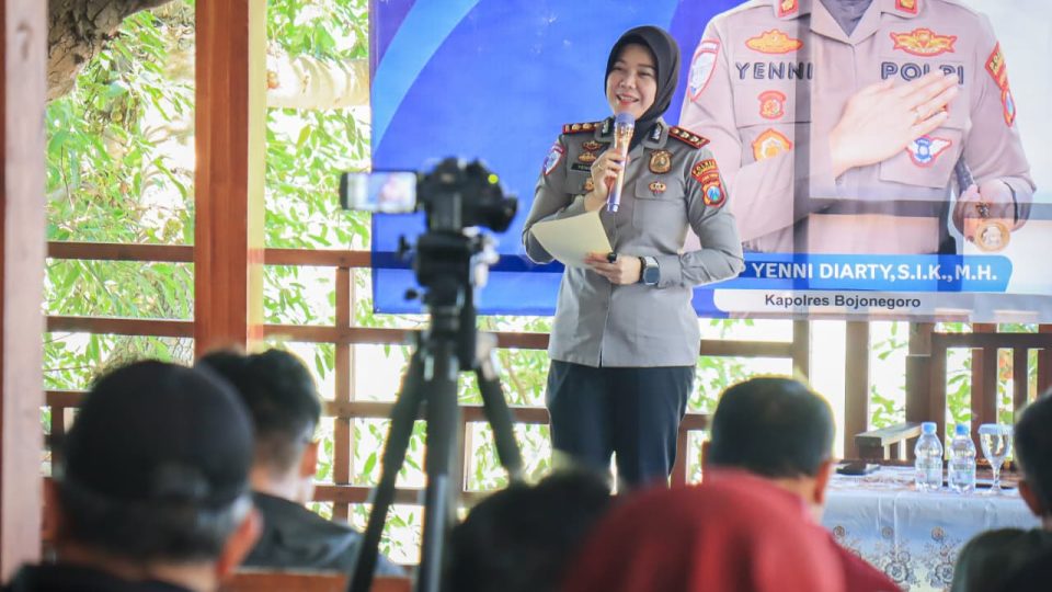 Gelar Piramida, AKBP Yenni Ajak Media Sinergi Jaga Kondusivitas Bojonegoro