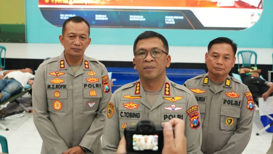 Jelang Hari Bhayangkara ke-80, Polresta Sidoarjo Gelar Donor Darah