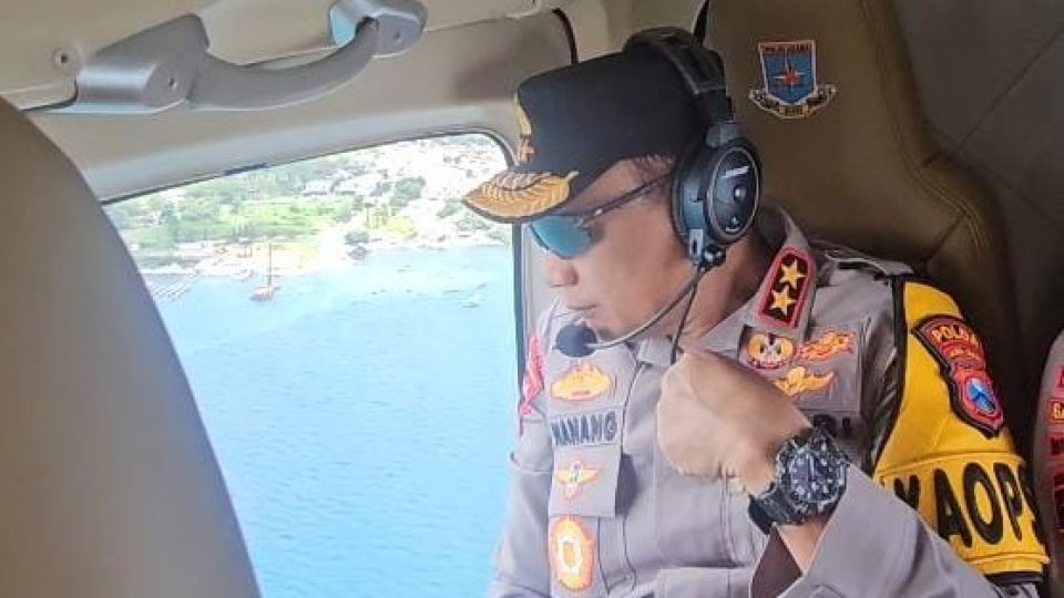KRYD Kapolda Jatim Laksanakan Patroli Udara Pastikan Arus Balik Lebaran 2026 Tetap Aman dan Kondusif