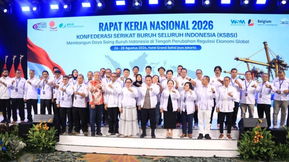Kapolri apresiasi Rakernas KSBSI dan berharap hasil pembahasan jadi langkah strategis memperjuangkan kemajuan, perlindungan, serta kesejahteraan buruh Indonesia