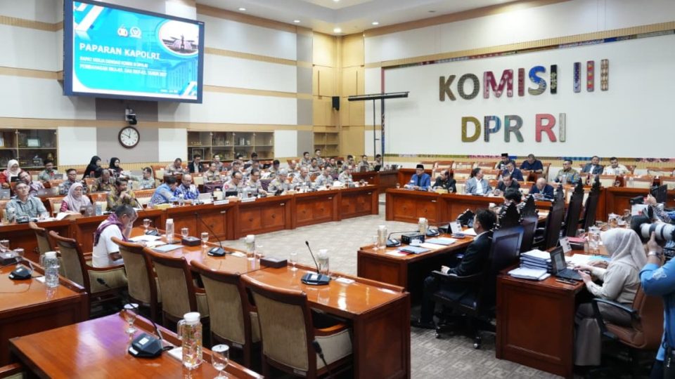Ketua Komisi III DPR RI Hasil Survei Litbang Kompas Jadi Motivasi Polri Tingkatkan Pelayanan kepada Masyarakat
