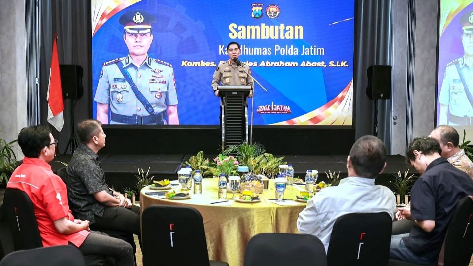 Ngopi Bareng Awak Media, Polda Jatim Perkuat Kemitraan dan Komunikasi