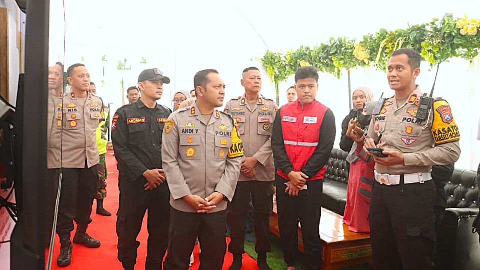 Operasi Ketupat Semeru 2026 Polres Mojokerto Waspadai Titik Banjir dan Longsor