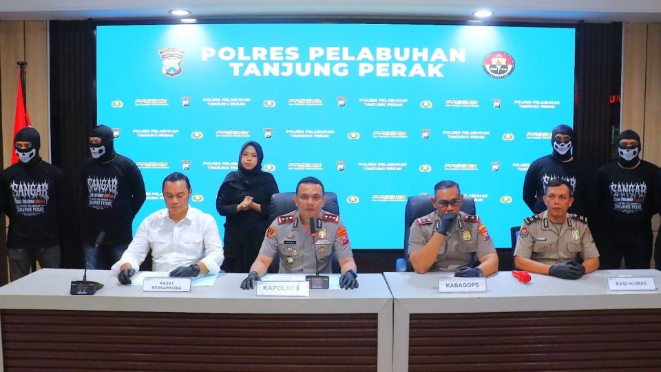 Operasi Tumpas Narkoba 2026, Polres Pelabuhan Tanjung Perak Amankan 27 Tersangka dan Sita 1 Kilogram Sabu