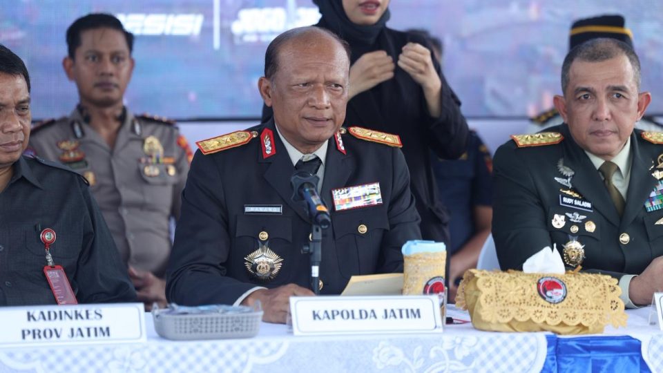 Polda Jatim Musnahkan 22,226 Kg Kokain, Tegaskan Komitmen Perang Melawan Narkoba