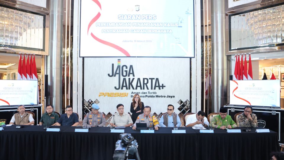 Polisi Memeriksa 86 Cctv Untuk Dapatkan Identitas Pelaku Penyiraman Air Keras