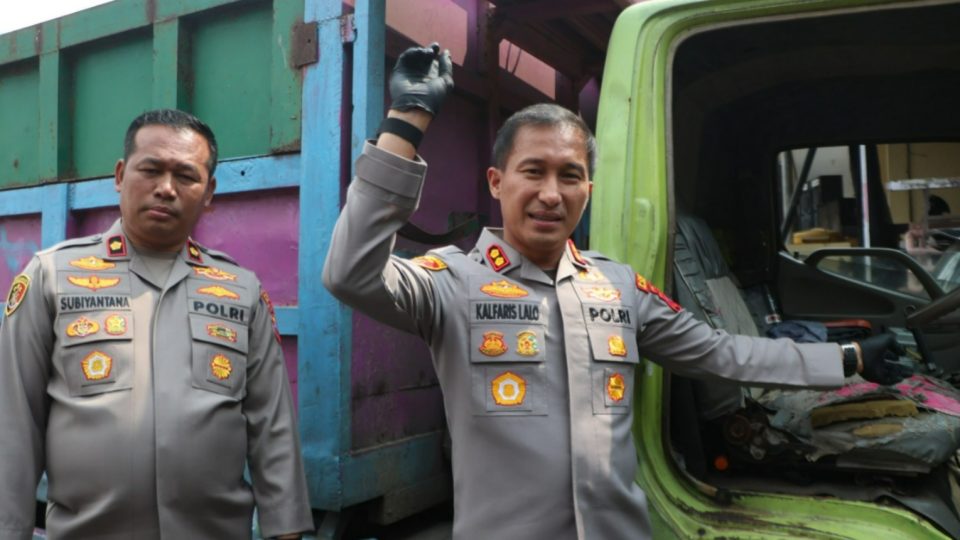 Polres Blitar Kota Amankan Tersangka Penyalahgunaan BBM Bersubsidi
