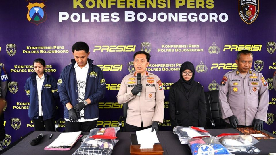 Polres Bojonegoro Ungkap Dua Kasus Curanmor, Dua Tersangka Diamankan