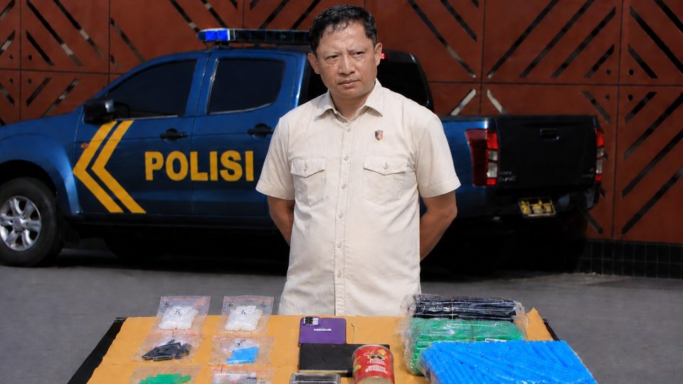 Polres Ngawi Ungkap Jaringan Narkoba, Tersangka Pengedar dan Sabu 39 gram Diamankan