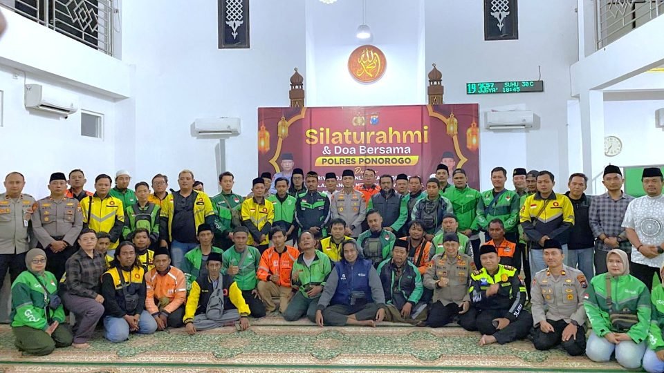 Polres Ponorogo Rangkul Komunitas Ojol Perkuat Sinergi Jaga Kamtibmas