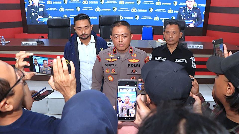 Polresta Tuban Amankan 8 Tersangka Pengeroyokan di 4 Lokasi