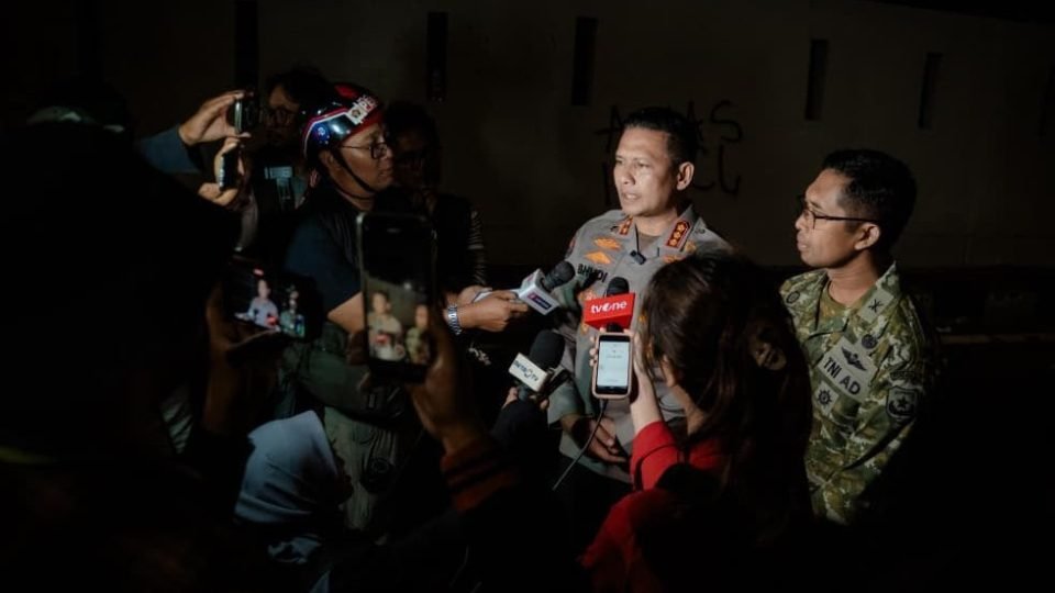 Polri Penyampaian Aspirasi Dihormati, Tindakan Anarkis Tidak Dapat Dibenarkan