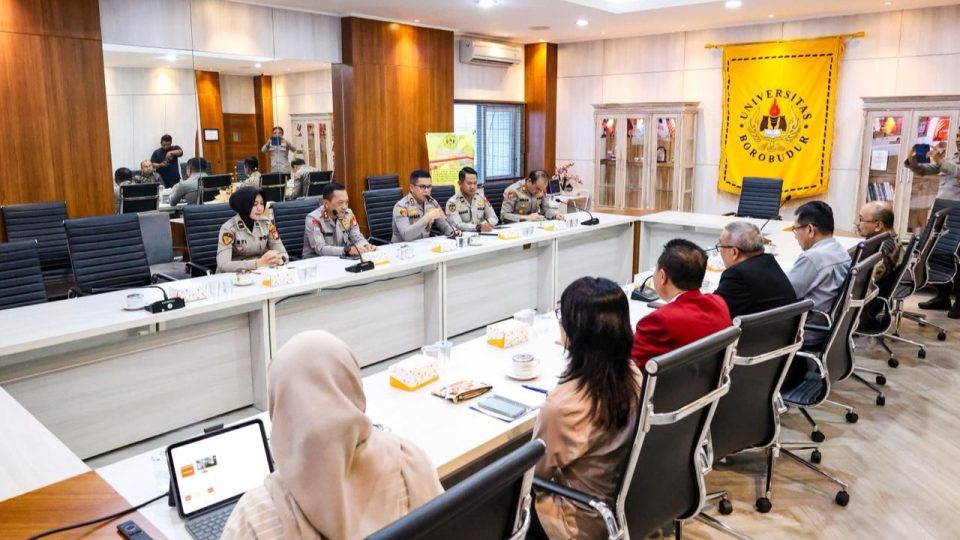 Polri–Universitas Borobudur Perkuat Kolaborasi, Akselerasi Transformasi Pendidikan melalui Pusat Studi Kepolisian
