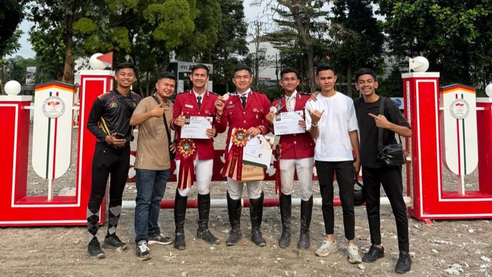 Prestasi Memukau, Tim Berkuda Den Turangga Baharkam Polri Borong Juara di Arthayasa Open 2026