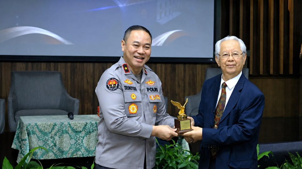 Rektor Universitas Pelita Harapan mengapresiasi kolaborasi yang telah terjalin antara UPH dan Divisi Humas Polri sejak 2024