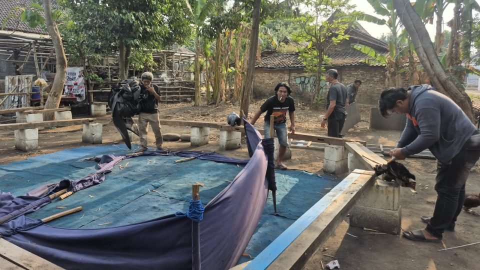 Respons Cepat Aduan Warga, Polres Nganjuk Bongkar Dua Lokasi Sabung Ayam