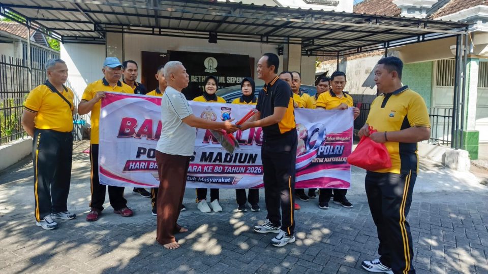Sambut Hari Bhayangkara ke-80, Polres Madiun Gelar Bakti Religi Serentak di Sejumlah Tempat Ibadah