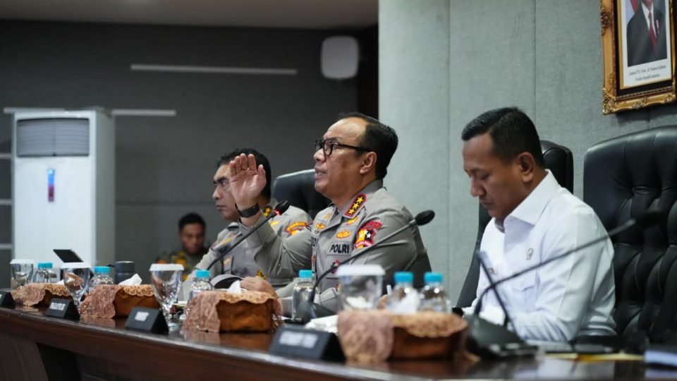Tindak Lanjuti Arahan Presiden, Wakapolri dan Wamen Kehutanan Konsolidasikan Langkah Nasional Hadapi El Nino dan Karhutla
