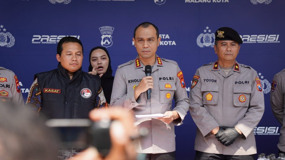 Ungkap 32 Kasus, Polresta Malang Kota Gagalkan Peredaran 8,9 Kg Ganja dan 1,6 Kg Sabu, Ribuan Jiwa Terselamatkan
