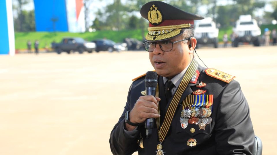 Polri Gelar Upacara Hari Bhayangkara Ke-80 di Satlat Korbrimob Cikeas